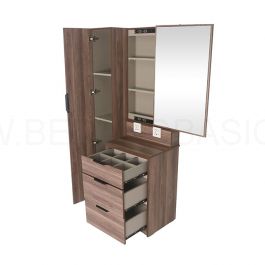 Sliding Mirror Dressing Table, Dressing Table With Sliding Mirror And Drawers