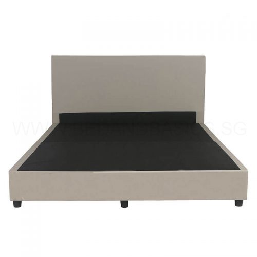 Hendrix Faux Leather Bed Frame, Faux Leather Bed Frame