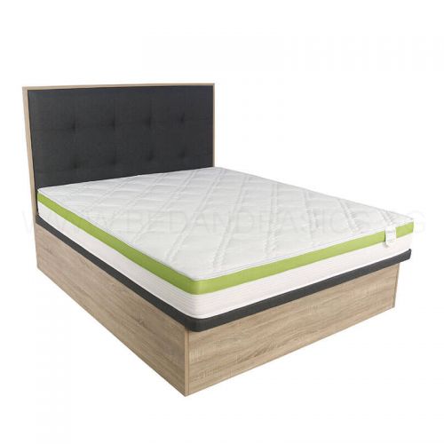 Keitel Queen Size Storage Bed Frame, Queen Bed Frame For Boxspring And Mattress