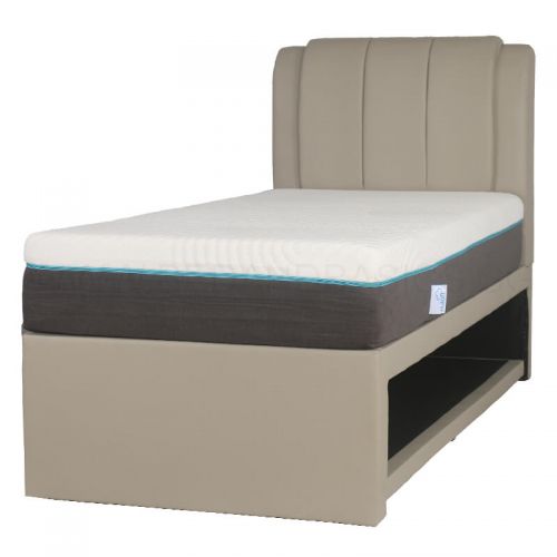 Medina 2 In 1 Faux Leather Bed Frame, 2 In 1 Bed Frame