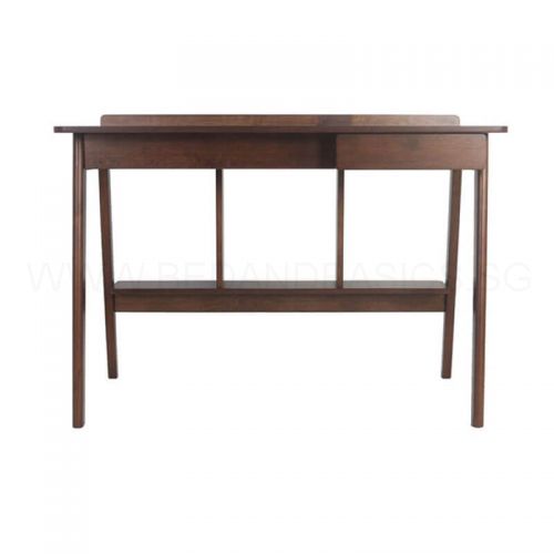 Nandi Wooden Study Table Office Study Room Furniture Singapore