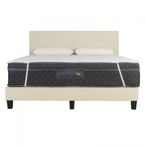 Vazzo 10 Sleepy King Euro Top Mattress, 10 Inch King Bed Frame