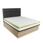 Keitel Queen Size Storage Bed Frame + Solano Mattress Bundle