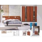 Canberra Bedroom Set with Soft Closing Modular Wardrobe