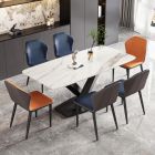 Konrad Sintered Stone Dining Table with 4 Chairs