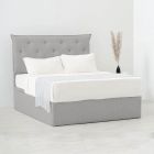 LITTKE Storage Bed Frame (Stain-Resistant Fabric)