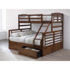 Mikey Solid Wood Bunk Bed Frame