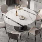 Rocco Rotary Sintered Stone Dining Table