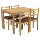 Wyatt Dining Set with 4 Chairs