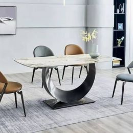 Ador Sintered Stone Dining Table (1.4, 1.6, 1.8m)