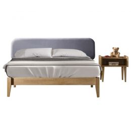 Alvada Solid Wood Bed Frame