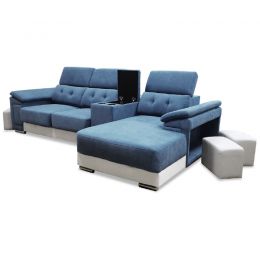 Arkina L-Shape Sofa (Pet-Friendly Fabric)