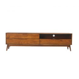 Crestving Solid Wood TV Console