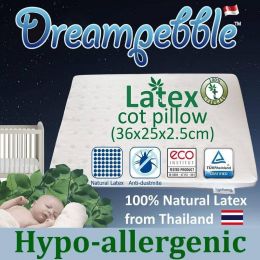 Dreampebble Natural Latex Baby Cot Pillow