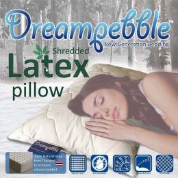 Dreampebble Natural Shredded Latex Pillow