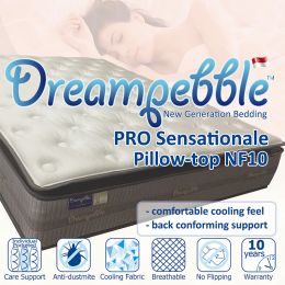 Dreampebble Pro Sensationale NF10 Pillow-top mattress