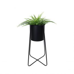 Eden Free Standing Planter - Black Pot