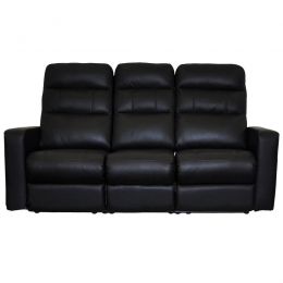 Enna Half Leather Recliner Sofa