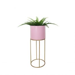 Flora Free Standing Planter - Pink Pot