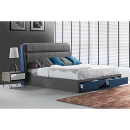 Gallo Fabric Drawer Bed Frame