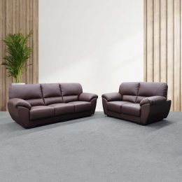 Kieren Leatherette Sofa