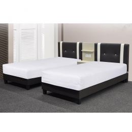 Lennix Bed Frame (Set of 2) with Side Table