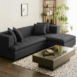 LODZ Fabric Corner Sofa