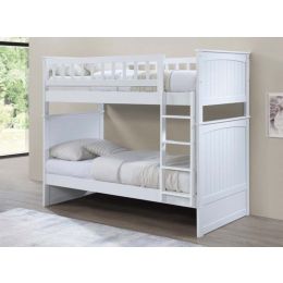 Lucine Solid Wood Double Deck Bed Frame