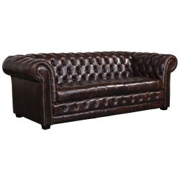 Manchester Chesterfield Sofa (Full Buffalo Leather)