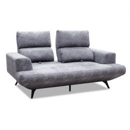 Phebe Sliding Backrest Sofa (Velvet)