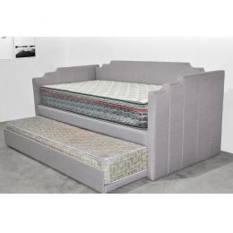 Marlin Fabric Daybed Pull Out Bed Frame