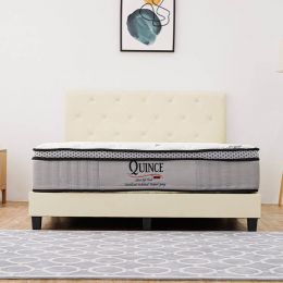Vazzo Quince Latex Mattress and Bed Frame Bundle