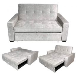 Tuomas Sofa Bed (Water Repellant Velvet)