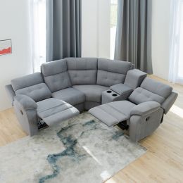 Victoria Modular Recliner Sofa (Pet-friendly Fabric)
