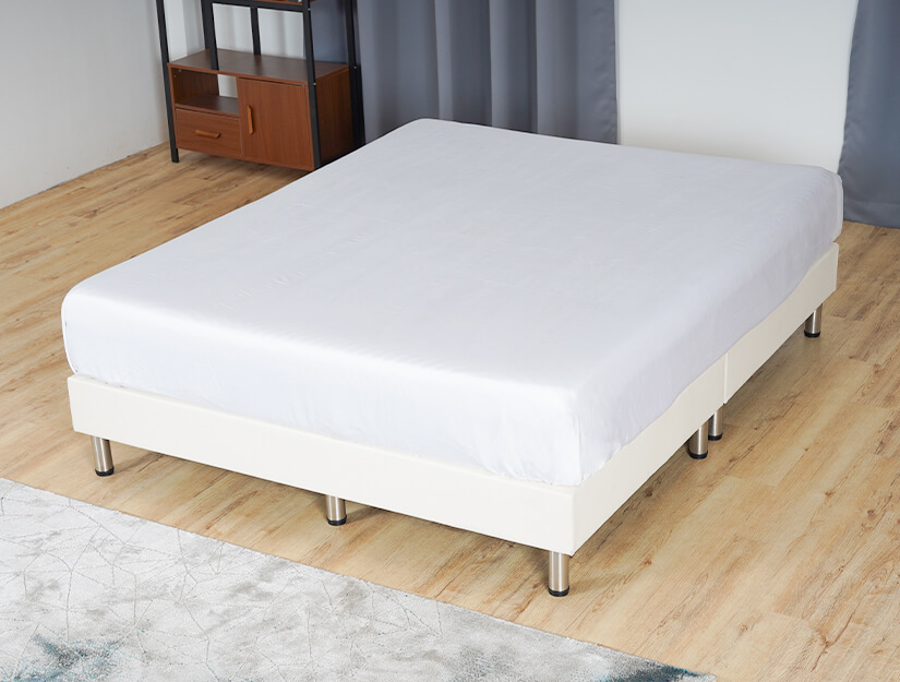 Modern minimalist design. Simple divan style bedframe.