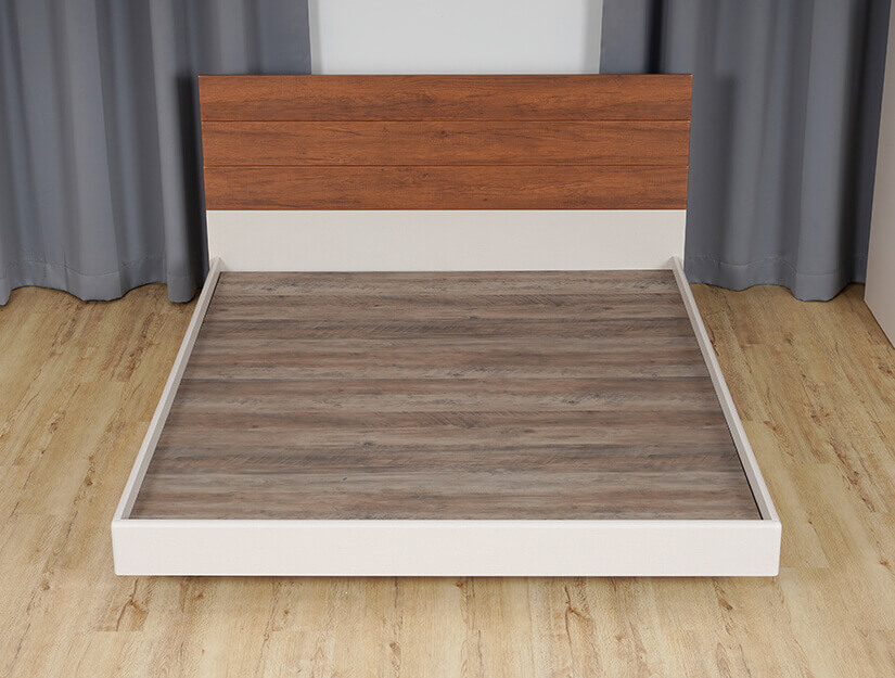 Wooden flat bed base. Strong & sturdy. Suitable for all mattress types.
