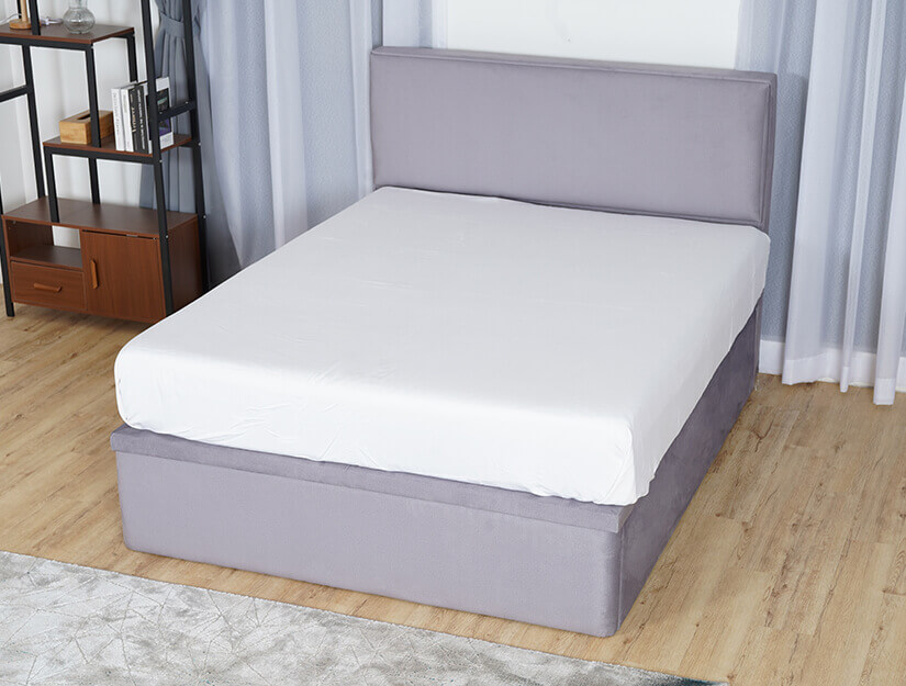 Sleek & stylish storage bed. Modern design.
