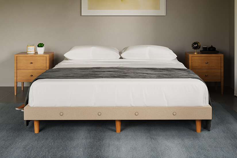 Minimalist and elegant design. Divan style bed frame.