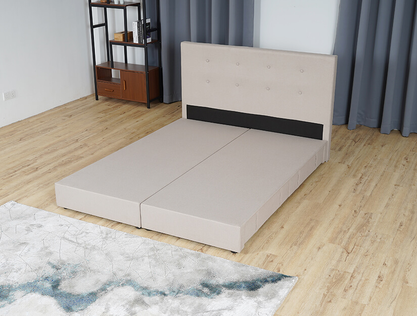 Flat mattress support base suitable for all mattress types.