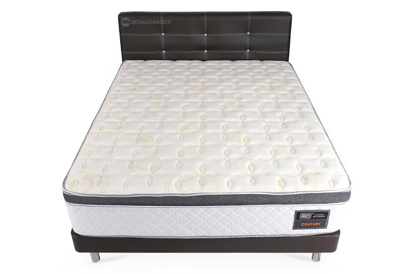 Decorated with faux crystals that elevates the look of the bed frame. Stylishly rests on sturdy silver metal legs. 