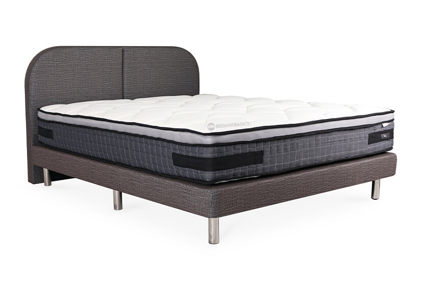 The Oscar bed frame is a handsome addition to any bedroom.