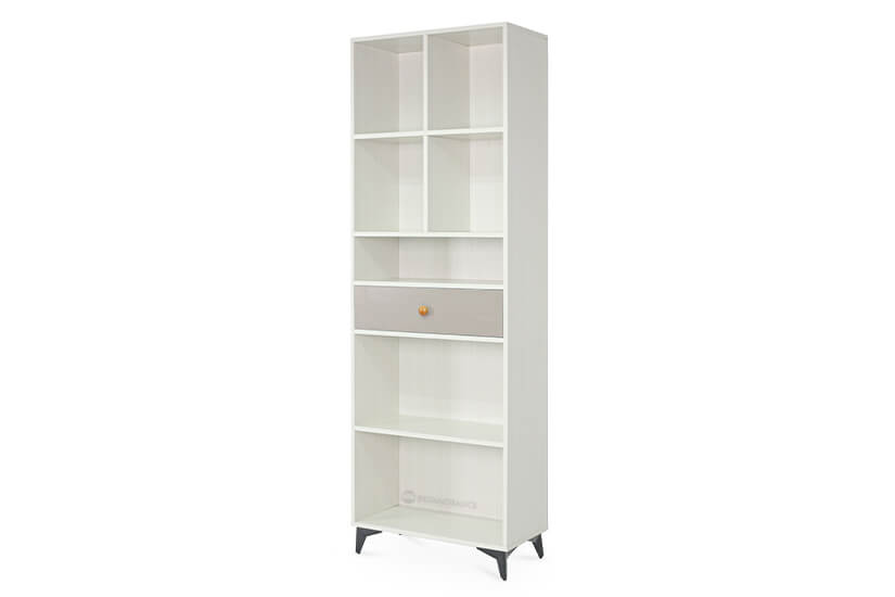 Great utilisation of vertical space with ample storage, 7 wide shelves and 1 spacious drawer.