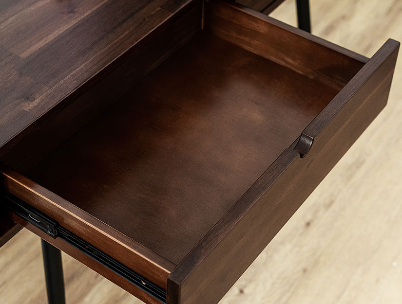 2 spacious drawers for all your essentials.