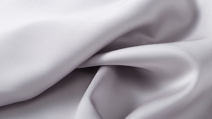Satin weave Tencel. Gorgeous sheen. Silk like texture. 60 yarn count. 