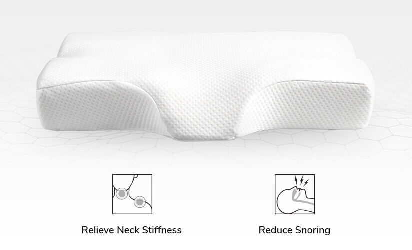Designed in Japan. Engineered for a great night’s sleep. Reduce snoring and neck stiffness.