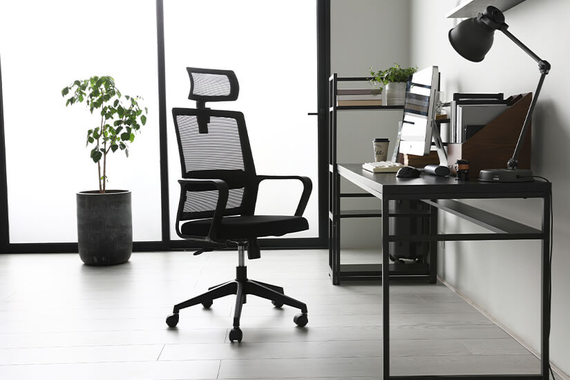 Classy and sophisticated. Perfect for both professional workspaces and home offices.