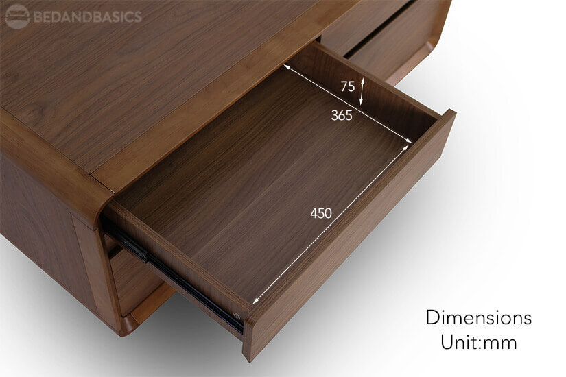 Gideon Coffee Table Top Drawer Dimensions