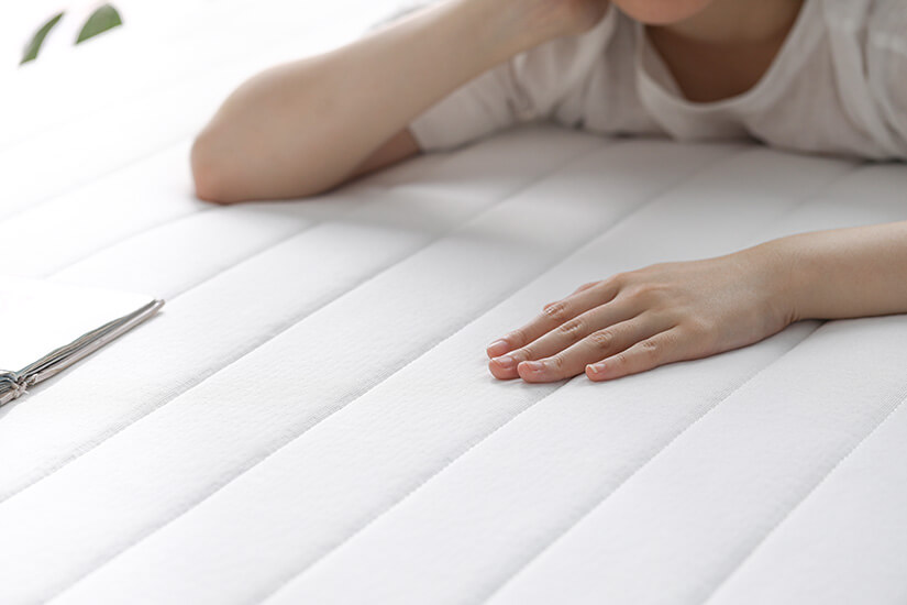 Soft, fast drying mattress cover.