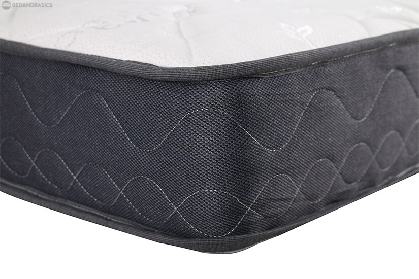 High-density cushion with additional layer of padding. Ensures mattress does not soften quickly.