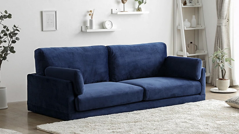 Also recommended for families with small children. A low height sofa is safer as it minimises impact of any falls.